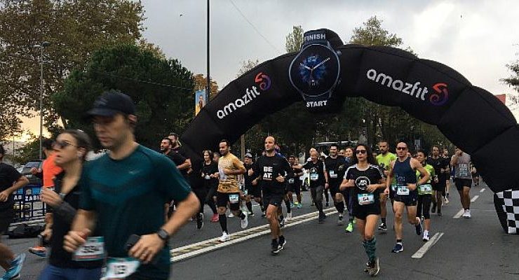 43. İstanbul Maratonu’nun Akıllı Saat Sponsoru Amazfit