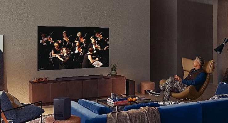 Evlerini sinema salonuna çevirmek isteyenlerin yeni gözdeleri Samsung Neo QLED 8K TV ve soundbar ses sistemi
