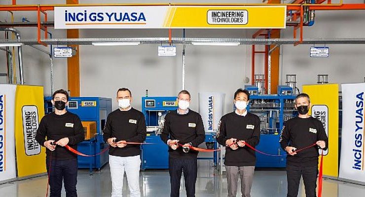 İnci GS Yuasa, kendi tasarladığı ve ürettiği makineleri devreye aldı