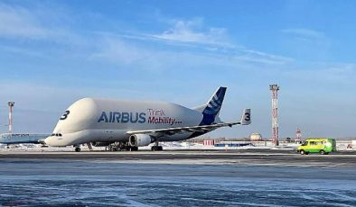 Airbus’ın ikonik taşıyıcı uçağı Beluga, küresel boyuttaki büyük kargo talebine hizmet vermeye hazır