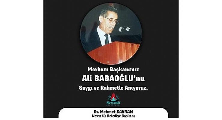 Ali Babaoğlu’nun Vefatının 6. Yıldönümü