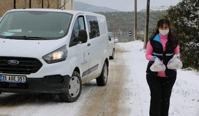 Aydın Büyükşehir Belediyesi Ekipleri Kar-Kış Dinlemedi