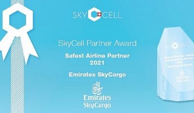 Emirates SkyCargo, “ilaç sevkiyatı soğuk zincir” kapasitesiyle ödül aldı