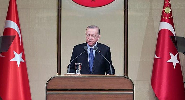 Cumhurbaşkanı Erdoğan, Uluslararası Demokratlar Birliği heyetini kabulünde konuştu