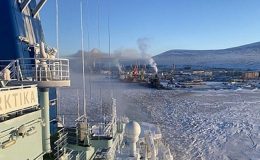 Rosatomflot’un Nükleer Enerji İle Çalışan Buzkıran Gemisi Arktika, İlk Doğu-Batı Refakati Görevine Başladı