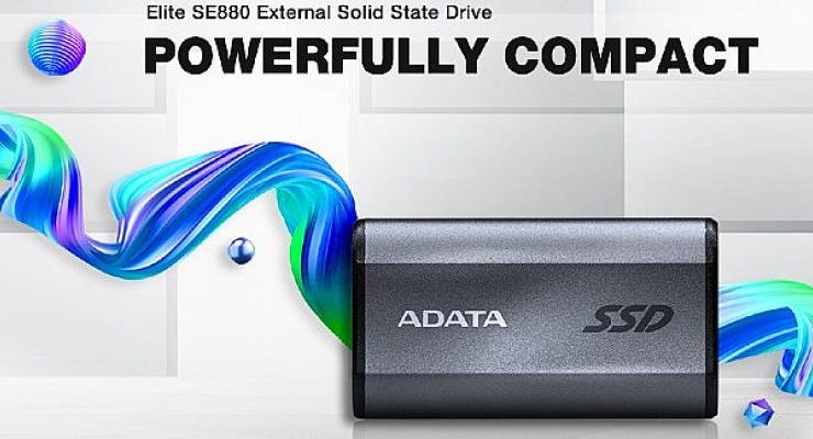 ADATA SE880 Ultra Kompakt Taşınabilir SSD Görücüye Çıktı