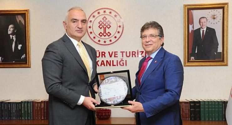 Başkan Arslan’dan Turizm Bakanı Ersoy’a Ziyaret