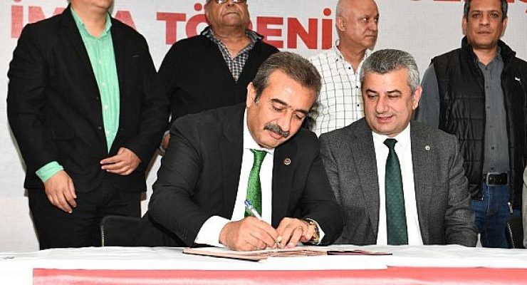 Çukurova Belediyesi ile DİSK Genel-İş Sendikası TİS imzaladı