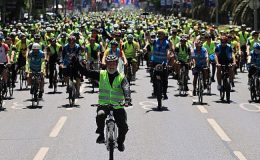10. Yeşilay Bisiklet Turu 70 ilde eş zamanlı gerçekleşti