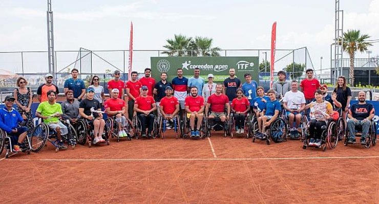 Corendon Airlines Open ve Corendon Sports Open Tekerlekli Sandalye Tenisi Turnuvaları’nda kazananlar belli oldu