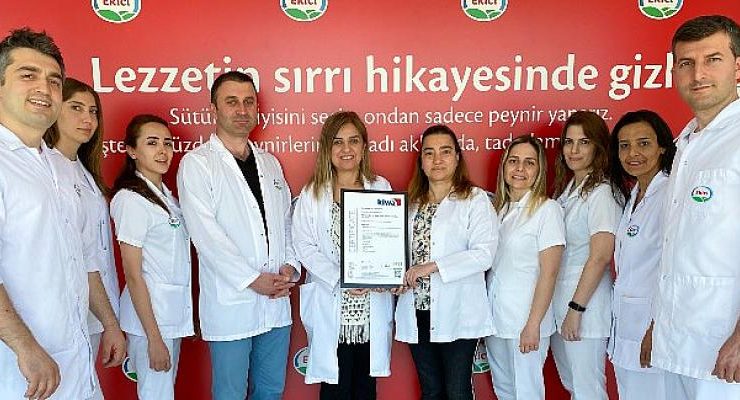 Ekici, Türkiye’nin BRCGS’in AA+ sertifikasını alan ilk süt ürünleri markası oldu