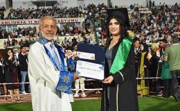 Harran Üniversitesi Mezun Olan Öğrencileri İçin Görkemli Bir Mezuniyet Töreni Yaptı