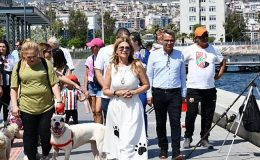 Karşıyaka Belediyesi’nden can dostlar için farkındalık yürüyüşü