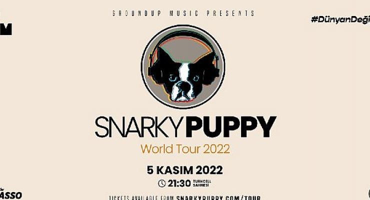 4 Grammy ödüllü caz-funk efsanesi Snarky Puppy 5 Kasım’da Zorlu PSM’de!