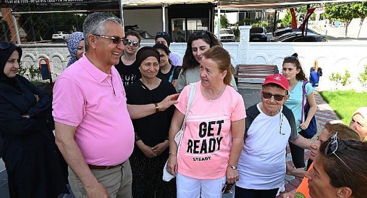 Başkan Topaloğlu Pilates Kursundaki Kursiyerleri Ziyaret Etti