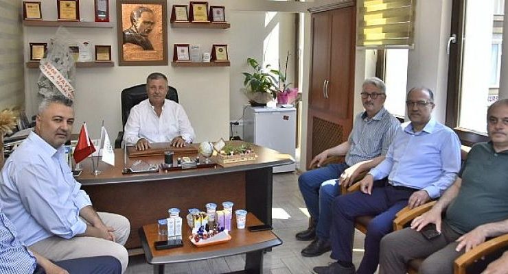 Belediye Başkanı Ulaş Yurdakul’dan Malkara Süt Üreticiler Birliği Başkanı Osman Turgutlugil’e Ziyaret