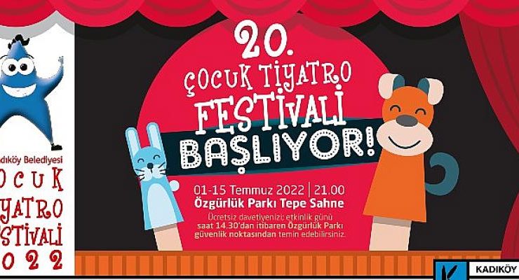 Kadıköy Çocuk Tiyatro Festivali Başlıyor
