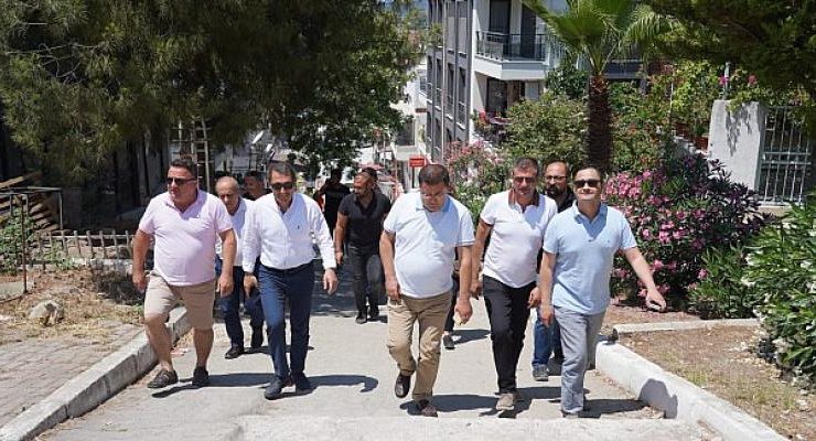 Milas Belediyesi Güllük’te Yoğun Çalışmalar Gerçekleştiriyor