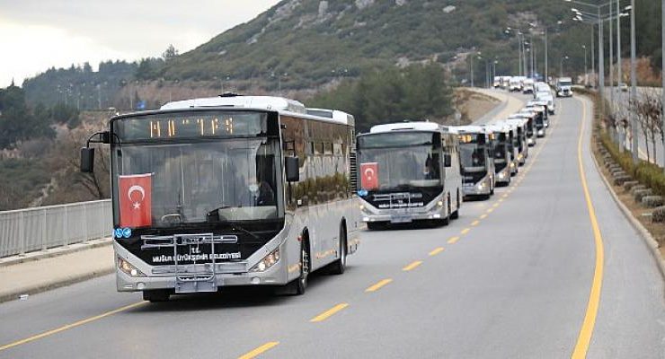 Muğla Büyükşehir Nüfusunun 236 Katı Yolcu Taşıdı