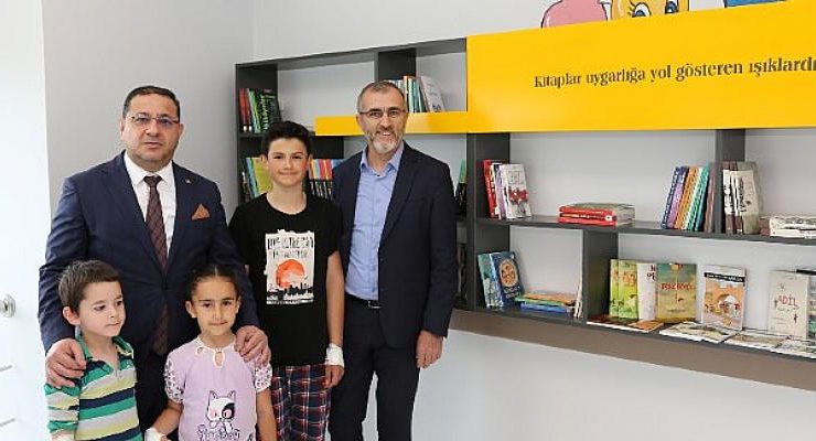 Sivas Numune Hastanesi’nde Çocuk Kütüphanesi Açıldı