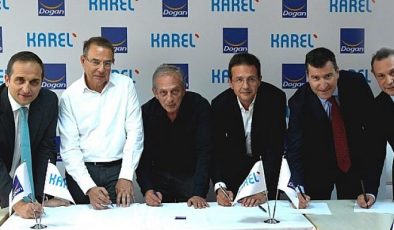 Doğan Holding ile lider teknoloji üreticisi Karel    ortaklık imzalarını attı