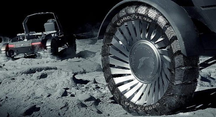 Goodyear, Lockheed Martin ve General Motors’un Ay Yüzeyindeki Mobilite Çalışmalarına Katılıyor