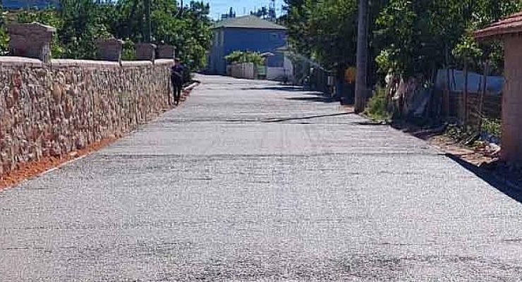 Körfez Kalburcu Köyüne beton yol