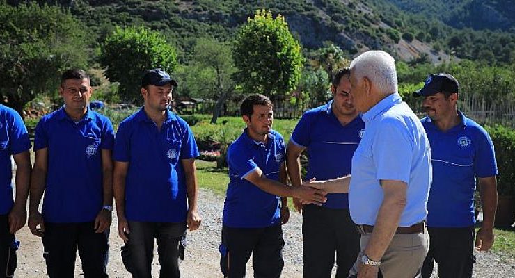 Muğla Büyükşehir Belediye Başkanı Dr. Osman Gürün Personel ile Bir Araya Geldi