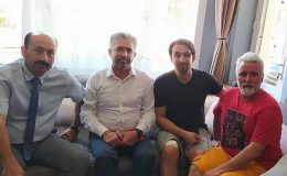İzmir Sağlık-Sen’den  Acil Tıp Teknisyeni Kaan Kanat’a Ziyarette Bulundu Görev Esnasında Alkollü Bir Şahıs Tarafından Saldırıya Uğradı