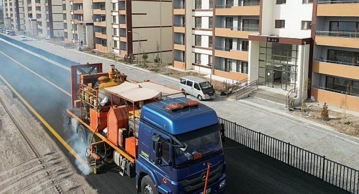 Nevşehir Yeni Toki Konutlarının Yol Çalışması Tamamlandı