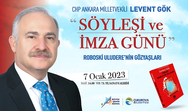 CHP Ankara Milletvekili Levent Gök kitabını imzalayacak