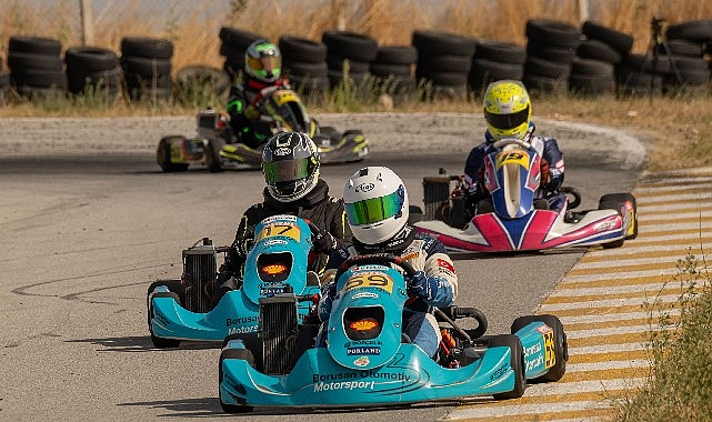 BOM Karting Takımı Uşak'ta Master Kategoride Podyumun Zirvesinde