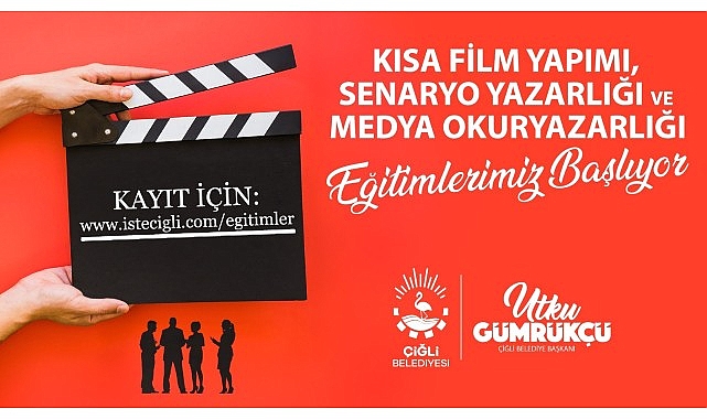 Çiğli'de Medya ve Sinema Eğitimlerinin Kayıtları Başladı