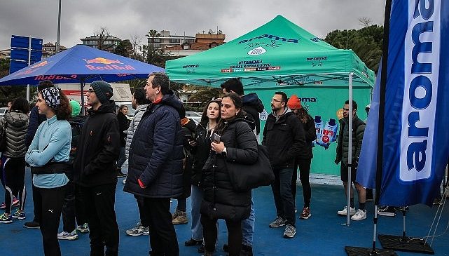 Aroma, Winter Run İstanbul'un su sponsoru oldu