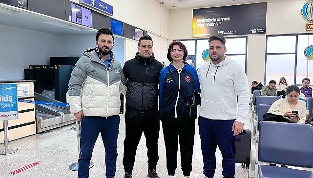 Nevşehir Belediyesi Gençlik ve Spor Kulübü sporcuları Helin Satıcı, 2024 Avrupa Salon Okçuluk Şampiyonası'nda