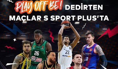 Avrupa'nın en prestijli basketbol organizasyonu olan Turkish Airlines EuroLeague S Sport Plus'ta canlı yayında
