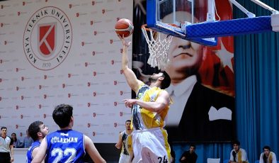 Konya Büyükşehir Belediyespor Basketbolda Yarı Finalde