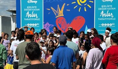 The Walt Disney Company  AÇEV Hatay'ın Defne ilçesinde depremden etkilenen çocuklarla çok özel bir etkinliğe imza attı